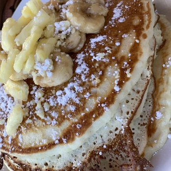 Kihei Caffe Lahaina - Macadamia nut, banana and pineapple pancakes - Breakfast & Brunch Near Me - Lahaina, Hawaii Kihei Caffe Lahaina - Macadamia nut, banana and pineapple pancakes - Breakfast & Brunch Near Me - Lahaina, Hawaii