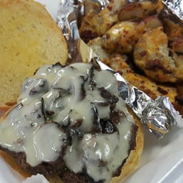 Swiss Mushroom Burger
