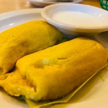 Soup And Taco Etc - Corn tamales with crema - Mexican Near Me - Fredericksburg, Virginia