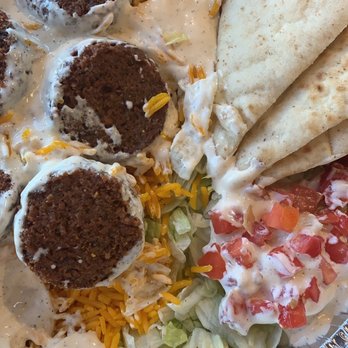 The Halal Guys - Falafel Platter - Halal Near Me - Aurora, Colorado