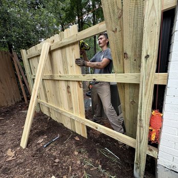 Perfix Repair - Here is a section of fence that needed to be removed and replaced. - Handyman Near Me Perfix Repair - Here is a section of fence that needed to be removed and replaced. - Handyman Near Me
