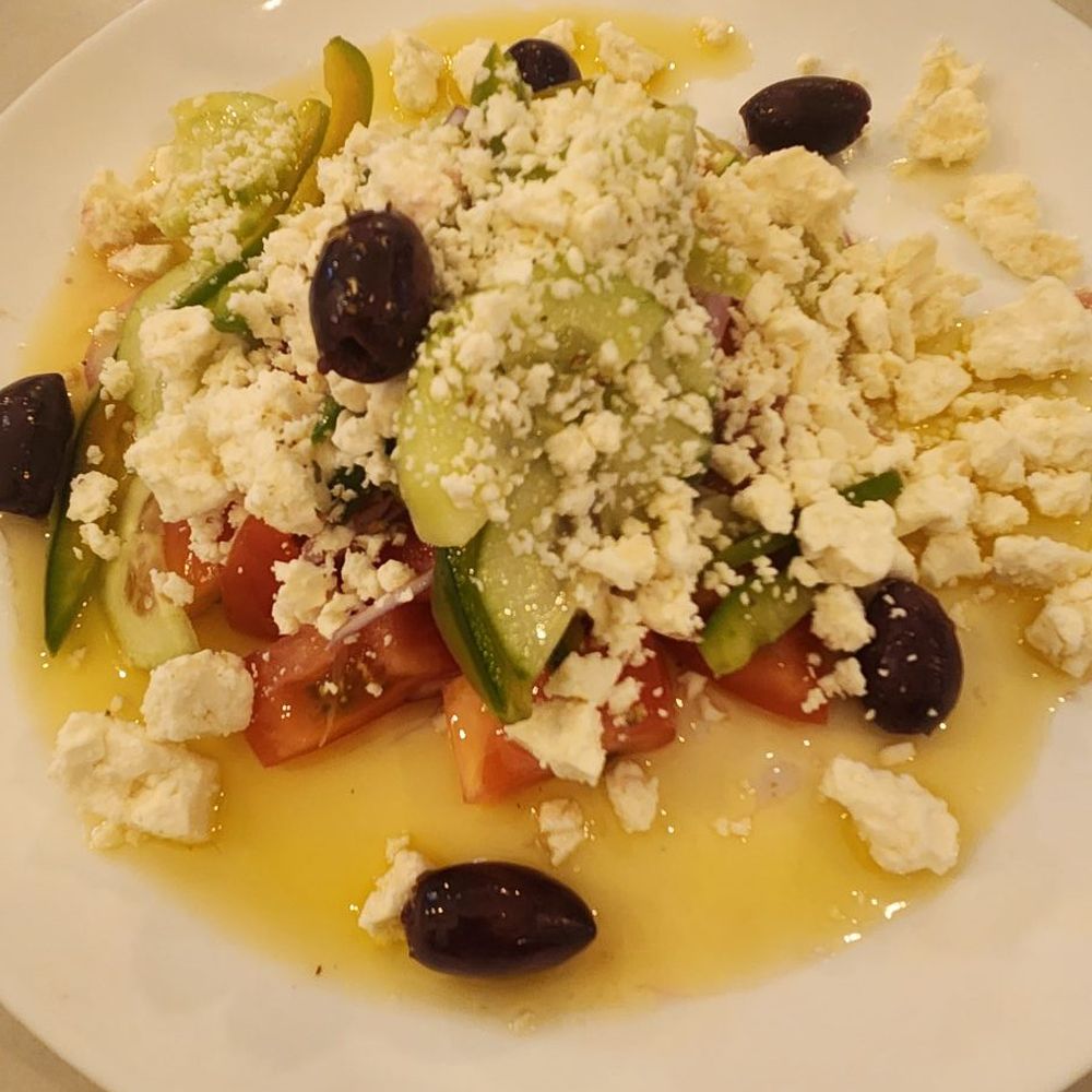 OPA Greek Bistro - Greek salad - Greek Near Me - Puerto Vallarta, JAL