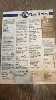 Menu photo 3 El Atlakat Miami, FL