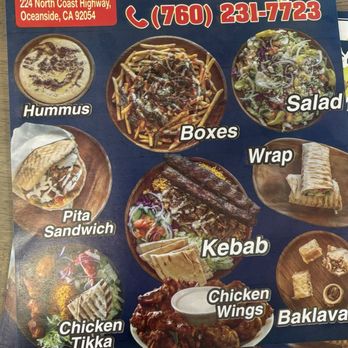 The Original Kebab - Menu 2024 - Kebab Near Me - Oceanside, California