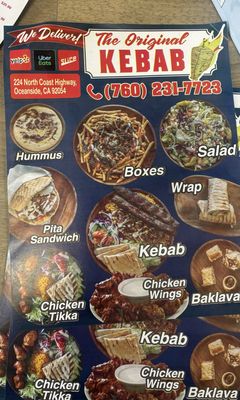 Menu photo 3 The Original Kebab Oceanside, CA