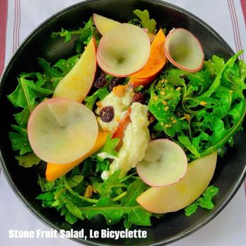 La Bicyclette - Stone Fruit salad - French Near Me - Carmel, California