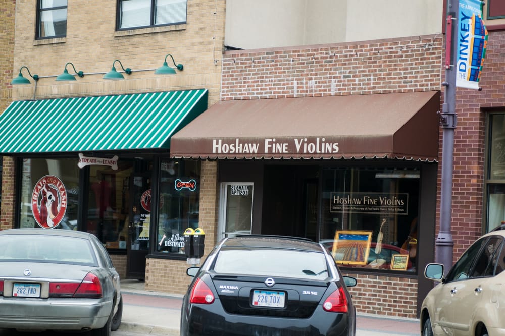 HOSHAW FINE VIOLINS Updated September 2024 218 Main St, Ames, Iowa