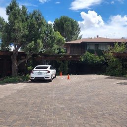 Ample parking for the number of units!  We had our ATV trailer and they were able to accommodate parking for us!