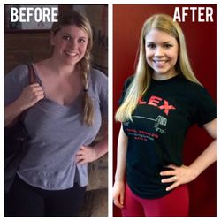Flex Personal Training Gym - Congratulations to Stephanie!! She's lost over 65 lbs. :-)
