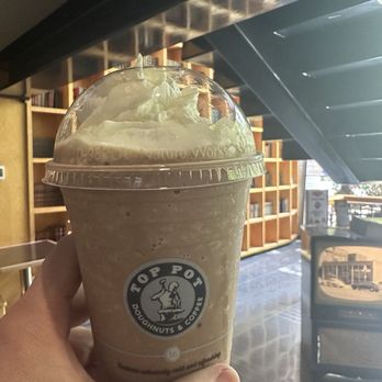 Top Pot Doughnuts - Blended mocha - Bakeries Near Me - Seattle, Washington