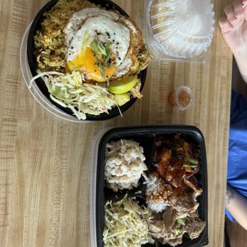 Buddha Bruddah - Kalua Pork and Pineapple Fried Rice, Banana Cream Pie, Combo Huli & Kalua Pork - Asian Fusion Near Me - Kenmore, Washington