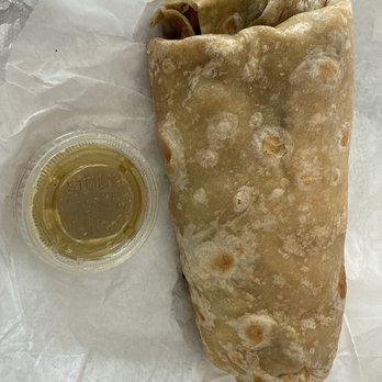 El Michoacano - Huge grilled chicken burrito - Meat Shops Near Me - Hemet, California