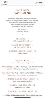 Menu photo 7 CanoeHouse Kamuela, HI Menu photo 7 CanoeHouse Kamuela, HI