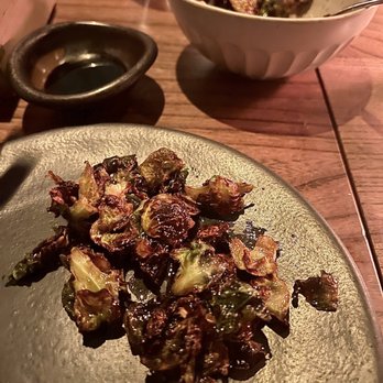 MILA Restaurant - Crispy Brussel Sprouts - Mediterranean Near Me - Miami Beach, Florida