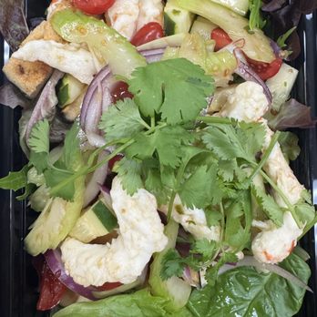Lotus Vegan - Thai style vegan seafood salad. - Vegan Near Me - North Hollywood, California Lotus Vegan - Thai style vegan seafood salad. - Vegan Near Me - North Hollywood, California