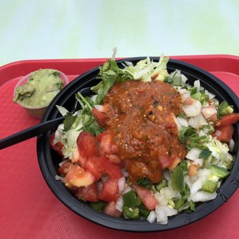 Ramiro's Cantina Express - My veggie burrito bowl with guacamole - Tacos Near Me - Jeffersonville, Indiana Ramiro's Cantina Express - My veggie burrito bowl with guacamole - Tacos Near Me - Jeffersonville, Indiana