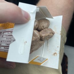 melted milk duds