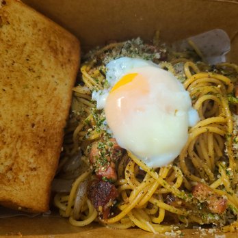 Cafe N One - Wafu Carbonara Pasta - Desserts Near Me - Markham, Ontario