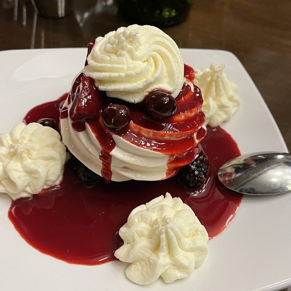 Alexandra's Restaurant - Raspberry meringue - New American Near Me - Ellicott City, Maryland