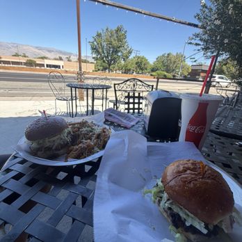 Aaron Schat's Roadhouse - Jalapeño Burger so good! - American Near Me - Bishop, California Aaron Schat's Roadhouse - Jalapeño Burger so good! - American Near Me - Bishop, California