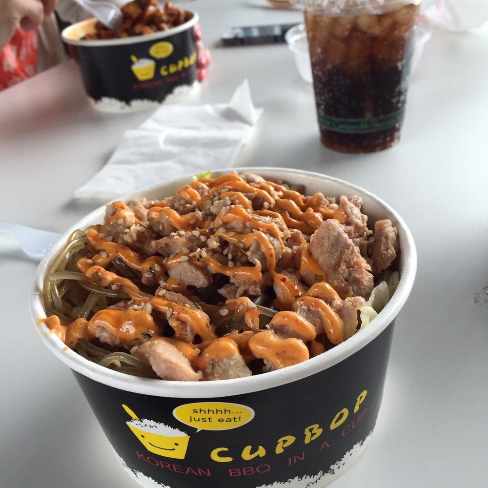 Cupbop - Cupbop, Kko Kko chicken and the spicy pork. - Food Trucks Near Me - Provo, Utah