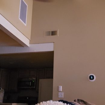 Eco Air Solutions - White vent is the new whole house Intake vent. And then my new Ecobee smart thermostat on the wall. - Heating & Air Conditioning/HVAC Near Me - Anaheim, California Eco Air Solutions - White vent is the new whole house Intake vent. And then my new Ecobee smart thermostat on the wall. - Heating & Air Conditioning/HVAC Near Me - Anaheim, California