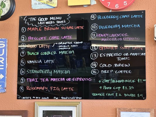 Menu photo 1 Good Coffee Gardena, CA