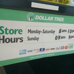 Dollar Tree - Hours.