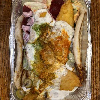 Castle Chicken - fish pita gyro - Fast Food Near Me - Queens, New York