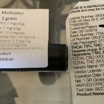 Zen Leaf - 59% vs 67% is quite the gap. On the back of the doob tube the harvest/test date was 7/1 and 7/8 I believe. - Cannabis Dispensaries Near Me - Carson City, Nevada