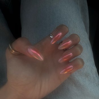 Milavu Nail Studio - Aura chrome gel x set - Nail Salons Near Me - Orange, California Milavu Nail Studio - Aura chrome gel x set - Nail Salons Near Me - Orange, California
