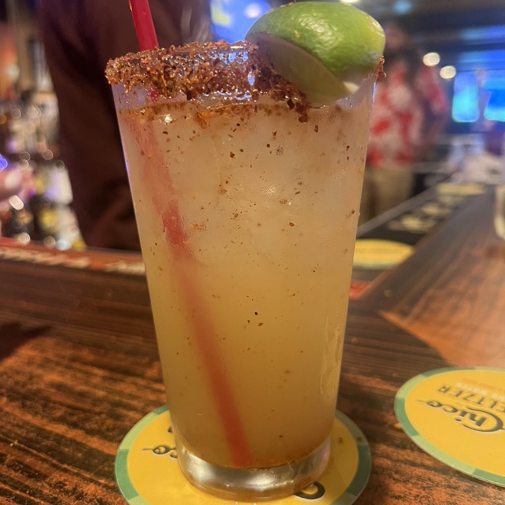 Surf Lounge - Tajin rim margarita made by Dan - Dive Bars Near Me - Pacifica, California