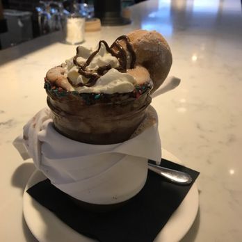PZA Parlour - YYC Hot Chocolate entry with a cronut and pop-rocks! - Pizza Near Me - Calgary, Alberta PZA Parlour - YYC Hot Chocolate entry with a cronut and pop-rocks! - Pizza Near Me - Calgary, Alberta