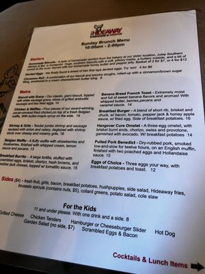 Menu photo 5 The Hideaway Odenton, MD
