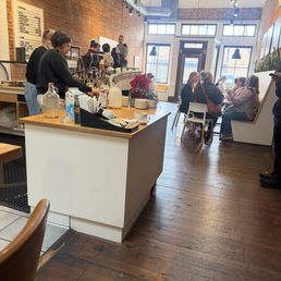 Counter area and entrance