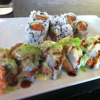 Restaurant Tora - Rising Sun roll and spicy salmon - Japanese Near Me - Columbus, Ohio Restaurant Tora - Rising Sun roll and spicy salmon - Japanese Near Me - Columbus, Ohio