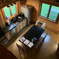 Kitchen view from the loft