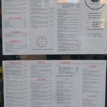 Charm Thai Express - Menu - Thai Near Me - New York, New York Charm Thai Express - Menu - Thai Near Me - New York, New York