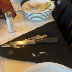 Lucky's Steakhouse - These were the salad plates from before we got out Main Course