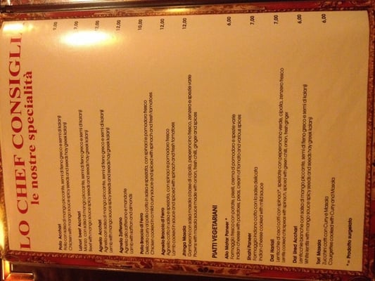 Menu photo 4 Zafferano Florence, FI
