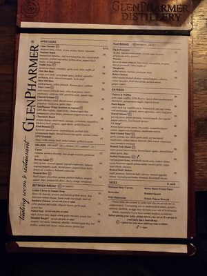 Menu photo 1 GlenPharmer Distillery Franklin, MA Menu photo 1 GlenPharmer Distillery Franklin, MA
