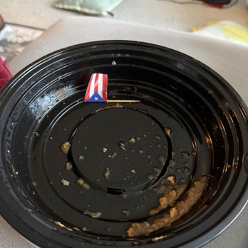 La Perla - It did not take me long to polish it off! - Puerto Rican Near Me - Castro Valley, California