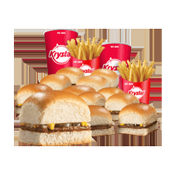 Krystal - 12 Krystal Combo - 12 Krystals, 2 Medium Fries, 2 Medium Drinks - Burgers Near Me - Jesup, Georgia Krystal - 12 Krystal Combo - 12 Krystals, 2 Medium Fries, 2 Medium Drinks - Burgers Near Me - Jesup, Georgia