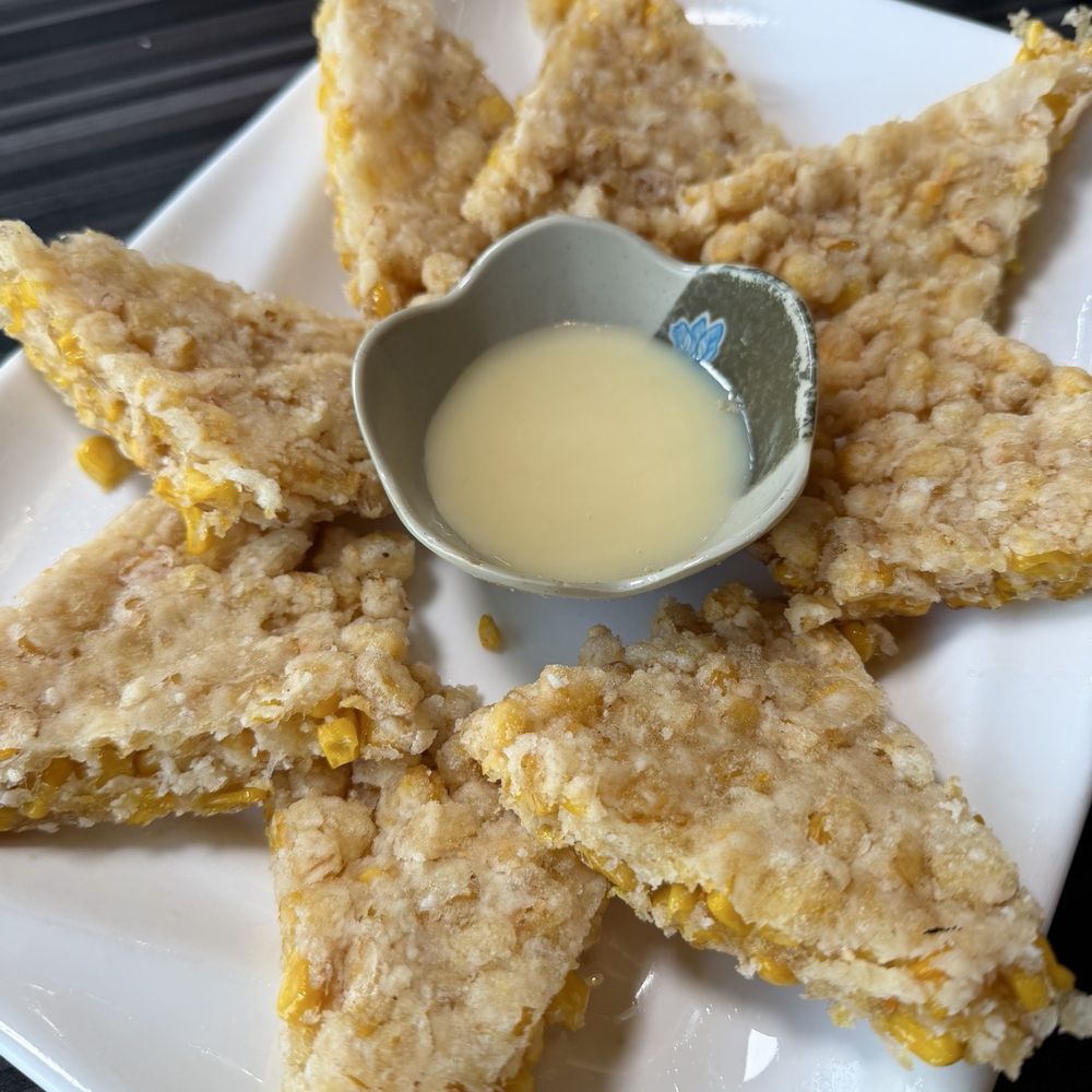 5885 BBQ - Golden corn pancake with condensed milk - Chinese Near Me - Scarborough, Ontario 5885 BBQ - Golden corn pancake with condensed milk - Chinese Near Me - Scarborough, Ontario