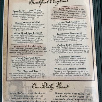 Summerland Beach Cafe - Breakfast menu 06.17.22 - American Near Me - Summerland, California