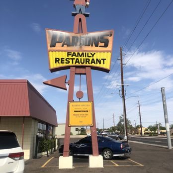 Parsons Family Restaurant - the sign for the restaurant - Diners Near Me - Glendale, Arizona Parsons Family Restaurant - the sign for the restaurant - Diners Near Me - Glendale, Arizona