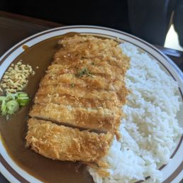 Curry pork katsu Curry pork katsu