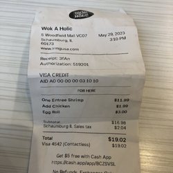 Receipt