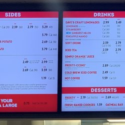 Wendy's - Menu Oct 2022