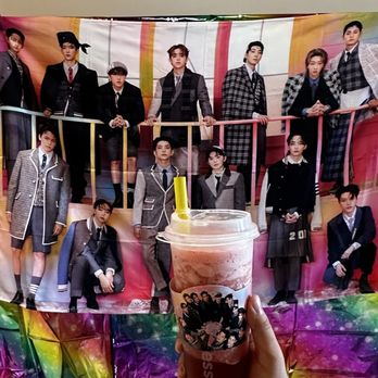 Miss Dessert - Strawberry Galaxy (summer exclusive drink) - Seventeen 9th Anniversary cupsleeve event - Desserts Near Me - Phoenix, Arizona Miss Dessert - Strawberry Galaxy (summer exclusive drink) - Seventeen 9th Anniversary cupsleeve event - Desserts Near Me - Phoenix, Arizona